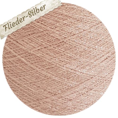 Ummantelt Flieder-Silber